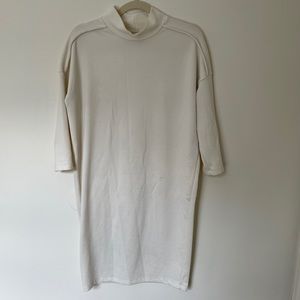 Vera Moda Mock Neck Long Sleeve Shift Dress